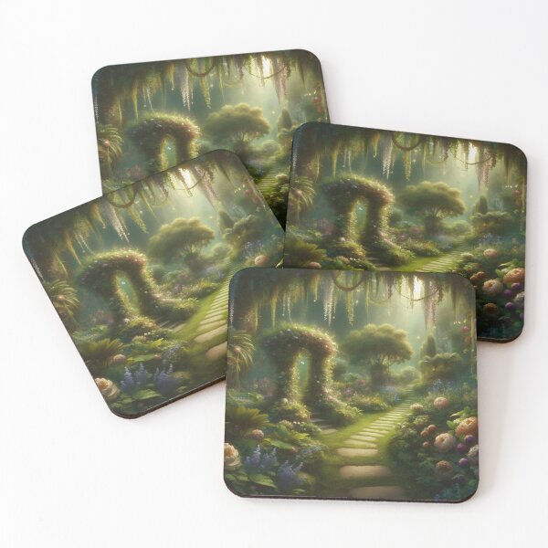 Item preview, Fantasy garden - Secret garden - Garden landscape - Dreamy Landscape - Garden designed and sold by stylishdzign.
