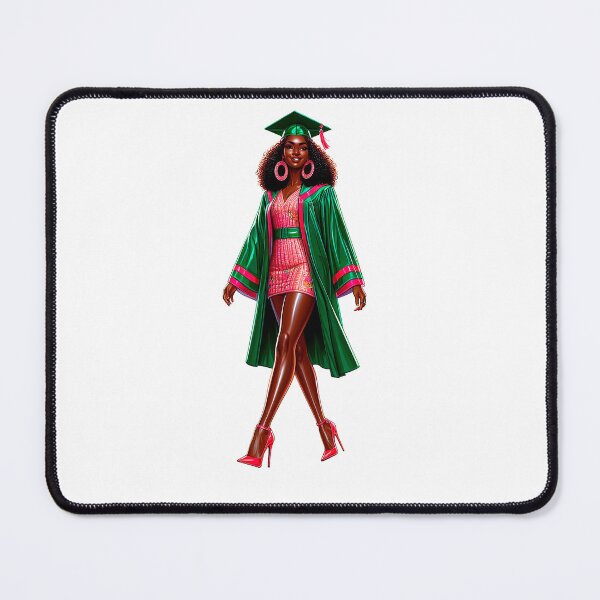 Item preview, Graduate Highschool Black Girl, Graduating Girl, Highschool Graduate, College Senior, Black Girl Graduating. designed and sold by gabrielakrall.