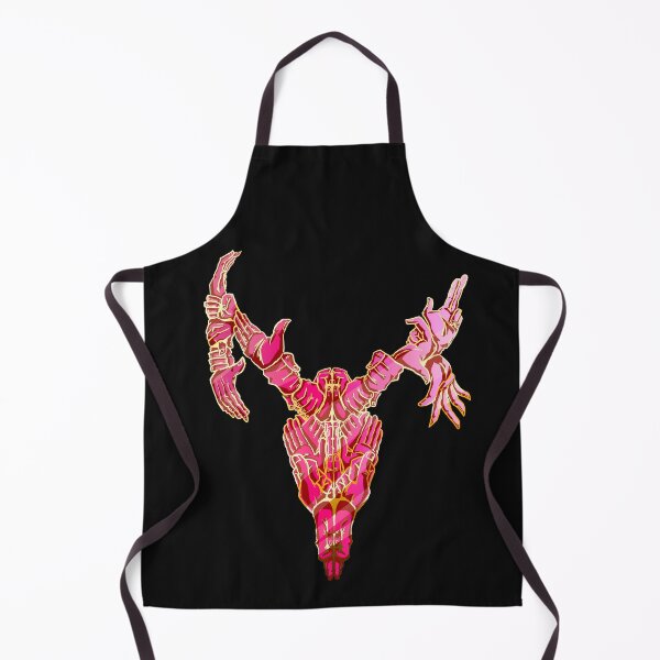 Artikelvorschau, Okkulter rosa & goldener Hirschschädel aus Händen entworfen und verkauft von AidanThomasArt.