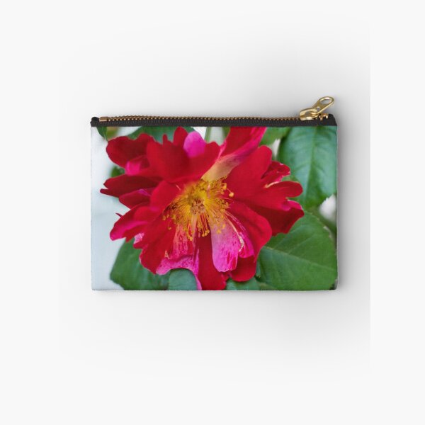 Item preview, Red Rose with Multihued Petals in Magenta and Hot Pink designed and sold by Georgia Mizuleva.
