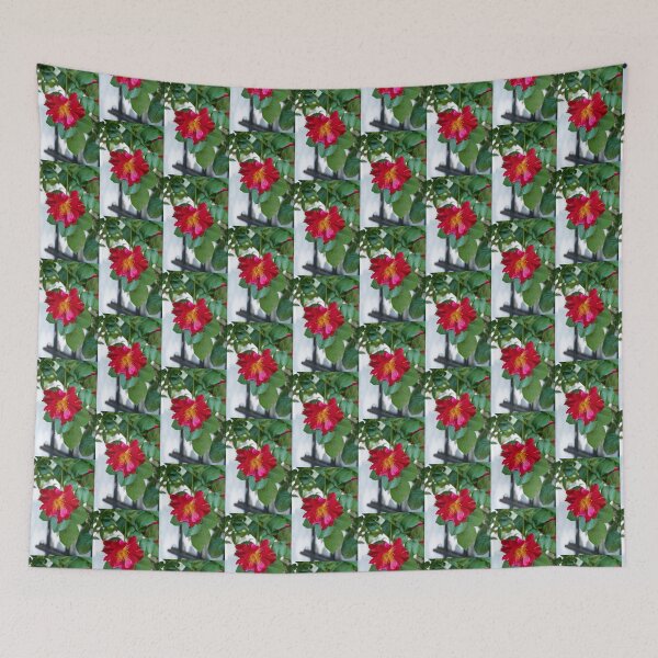 Item preview, Red Rose with Multihued Petals in Magenta and Hot Pink designed and sold by Georgia Mizuleva.