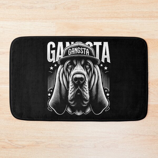 Item preview, Bloodhound Gangsta Gangster Dog Gift designed and sold by Pineapple-Tree.