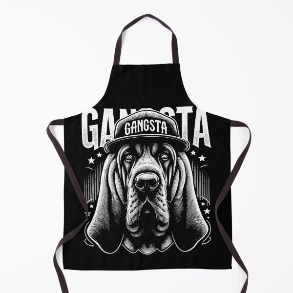 Item preview, Bloodhound Gangsta Gangster Dog Gift designed and sold by Pineapple-Tree.