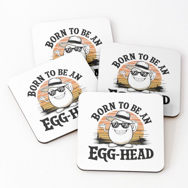 Item preview, Born to be an egg-head designed and sold by Flexybk2.