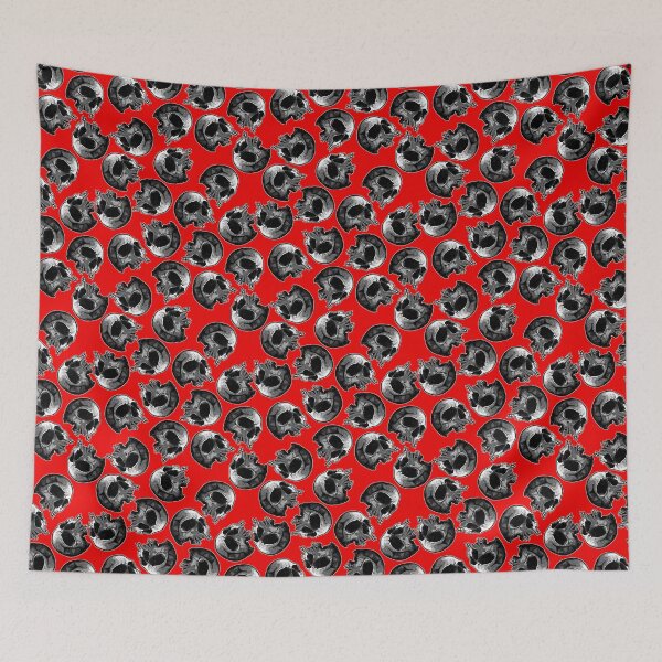 Item preview, Vampire Skull - (Blaaaad Red) designed and sold by PAUL SPRINGER.