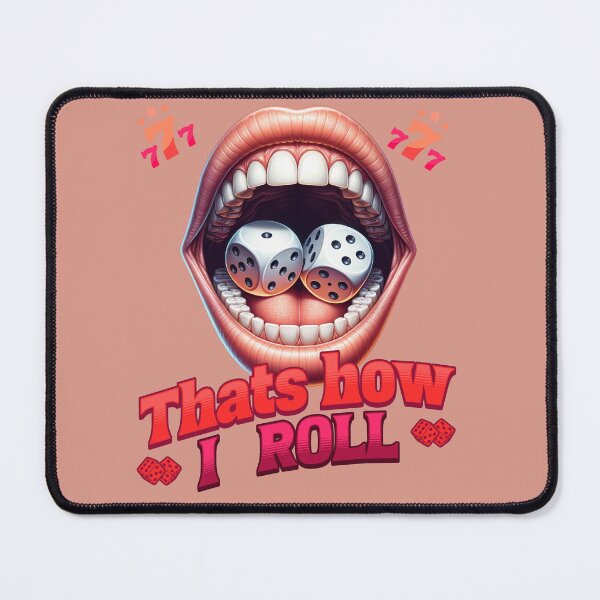 Item preview, Thats How I Roll - Gambling art - Gambling graphic - Kings of dice - Dice cup - Rolling dice designed and sold by JansenGS.