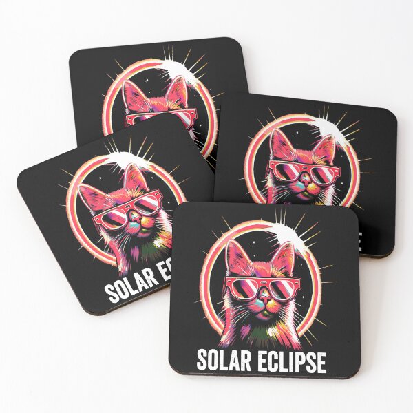Item preview, View Totality April Astronomy Cat Lover Solar Eclipse designed and sold by BOUCHERIT amine.
