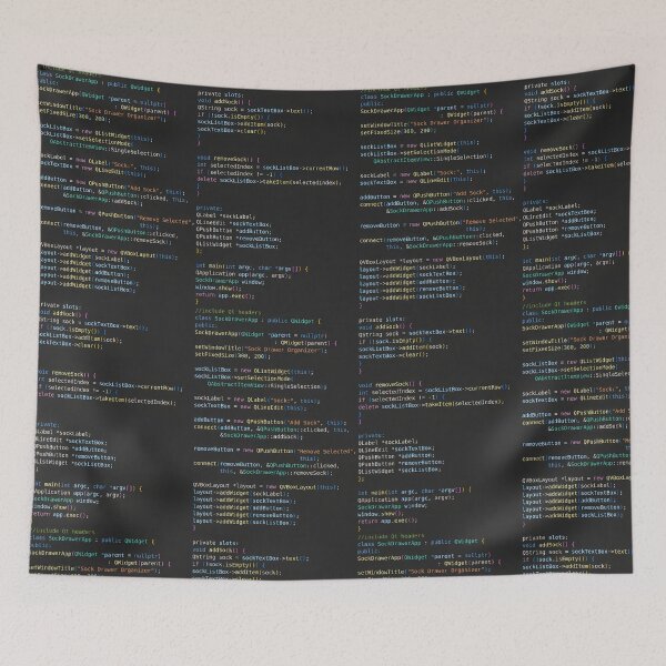 Item preview, C++ Program Code Dark designed and sold by CodingSocks.