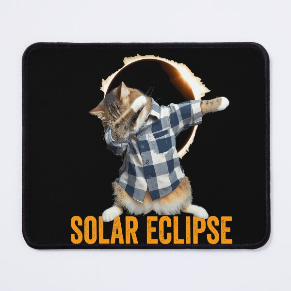 Item preview, View Totality April Astronomy Cat Lover Solar Eclipse designed and sold by BOUCHERIT amine.