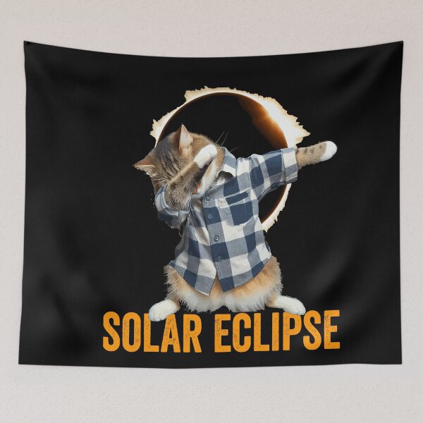 Item preview, View Totality April Astronomy Cat Lover Solar Eclipse designed and sold by BOUCHERIT amine.