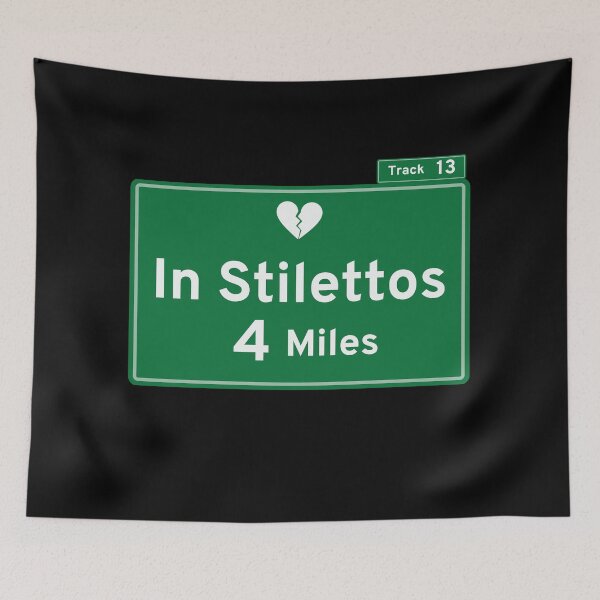 Item preview, IN STILETTOS FOR MILES designed and sold by baldbird.
