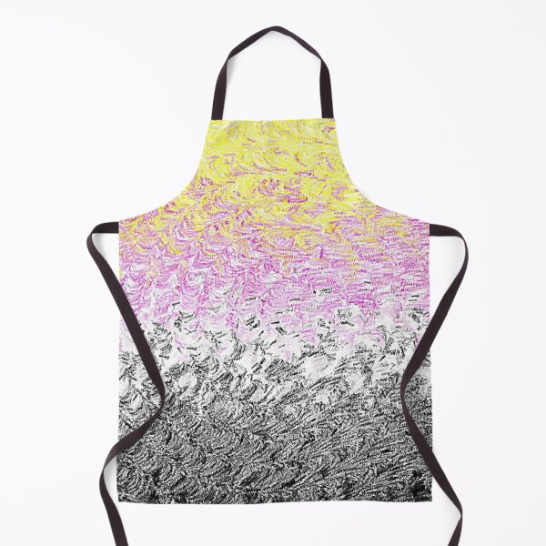 Item preview, Grungy Funky Boho Trippy QueerPlatonic Digital Abstract Pride Pride Flag designed and sold by Chaos Queery.