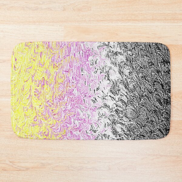 Item preview, Grungy Funky Boho Trippy QueerPlatonic Digital Abstract Pride Pride Flag designed and sold by Chaos Queery.