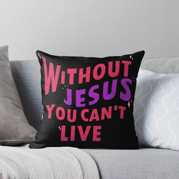 Item preview, Without Jesus you can't live designed and sold by Ilustra  toon.