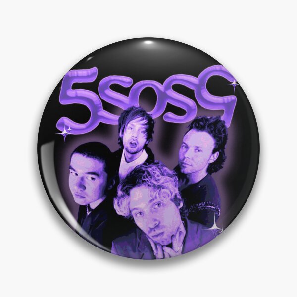 Item preview, 5sos5 Vintage Graphic Purple designed and sold by guac-anmol-e.