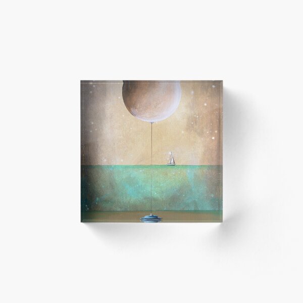 High Tide Acrylic Block