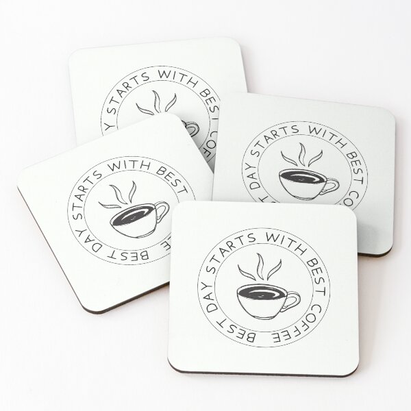 Item preview, best day starts with best coffee designed and sold by Kurpiel.