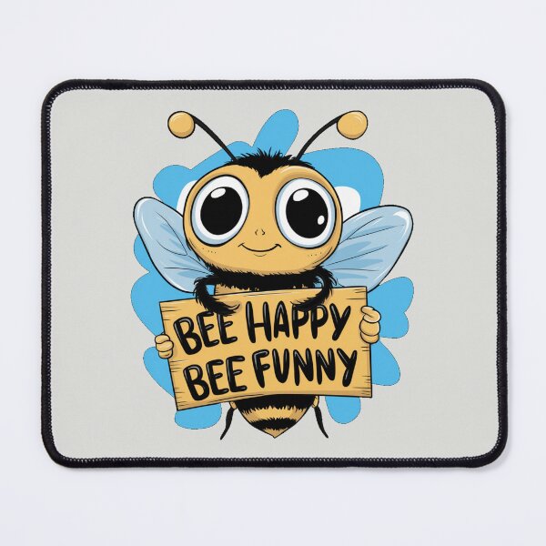 Item preview, BEE HAPPY BEE FUNNY designed and sold by 123ks.