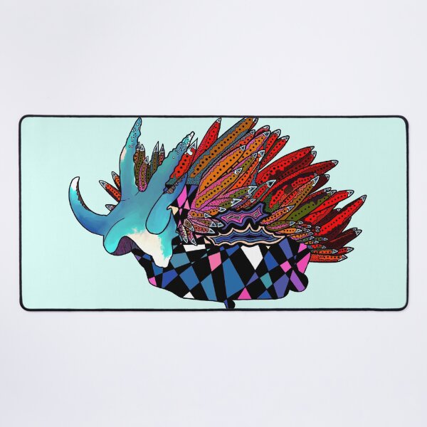 Item preview, Electric Red-gilled Sea Slug designed and sold by ArtbyDLP.