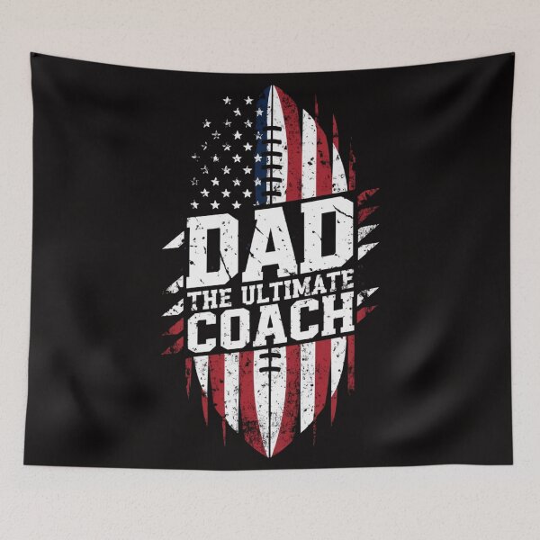 Item preview,  Dad The Ultimate Coach designed and sold by HOMEDESIGNPRINT.