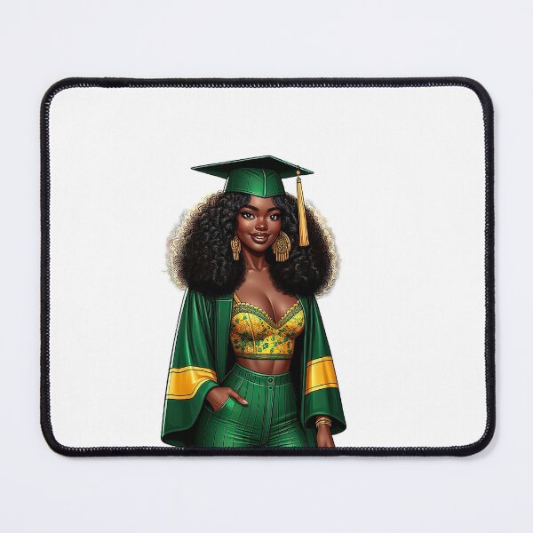 Item preview, Graduation Highschool Black Girl, Graduating Girl, Highschool Graduate, College Senior, Black Girl Graduating. designed and sold by gabrielakrall.