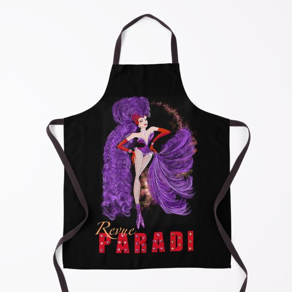 Item preview, Revue Paradi Burlesque Dancer Purple Feathers designed and sold by PG Illustration.