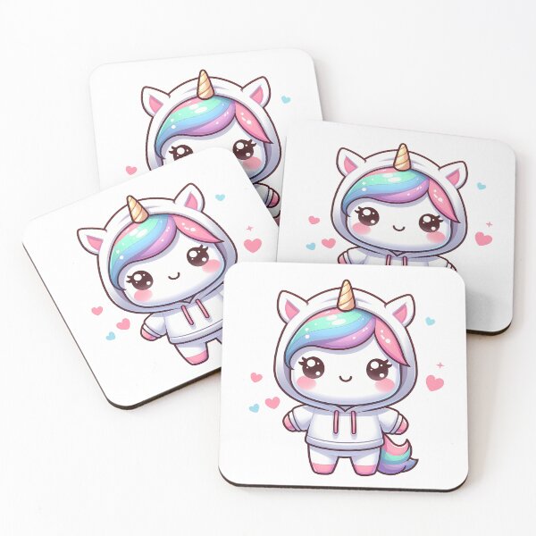 Artikelvorschau, kawaii unicorn entworfen und verkauft von ebialonestar.