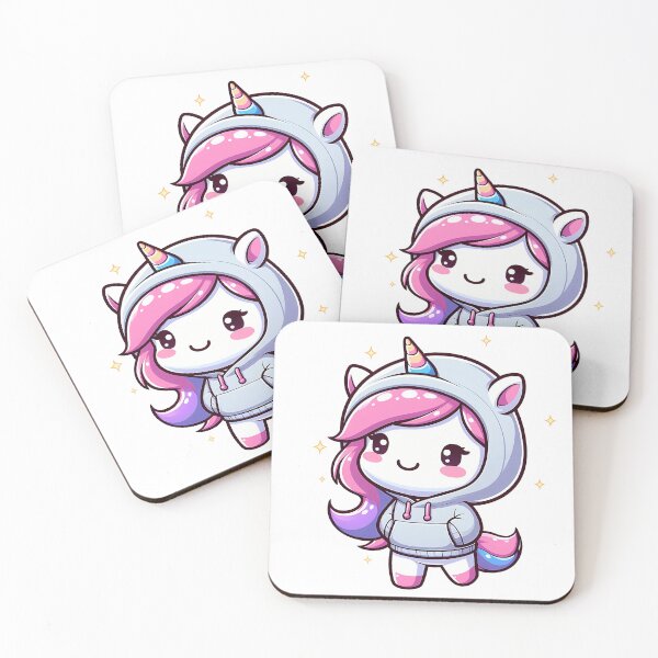 Artikelvorschau, kawaii unicorn entworfen und verkauft von ebialonestar.