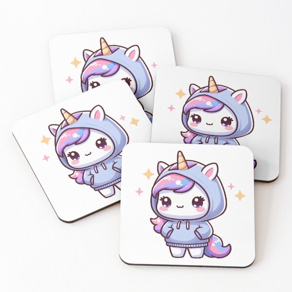 Artikelvorschau, kawaii unicorn entworfen und verkauft von ebialonestar.