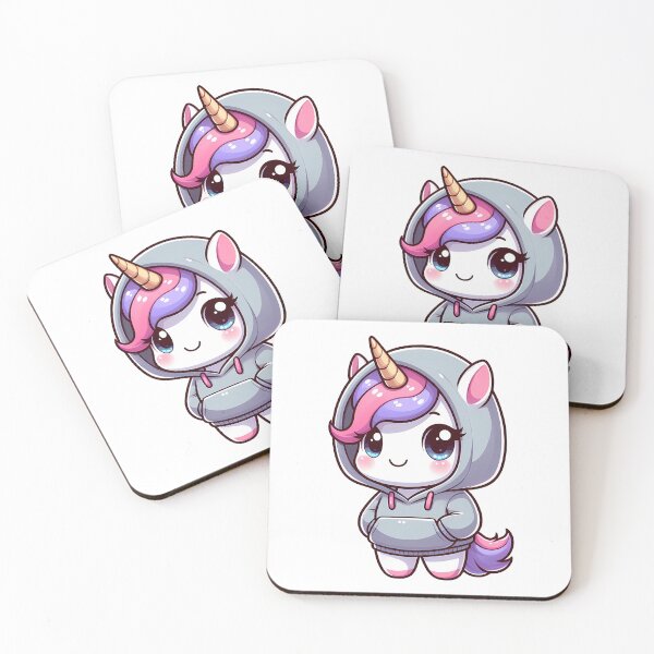 Artikelvorschau, kawaii unicorn entworfen und verkauft von ebialonestar.