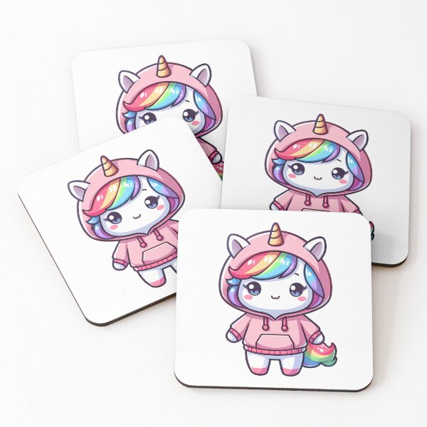 Artikelvorschau, kawaii unicorn entworfen und verkauft von ebialonestar.