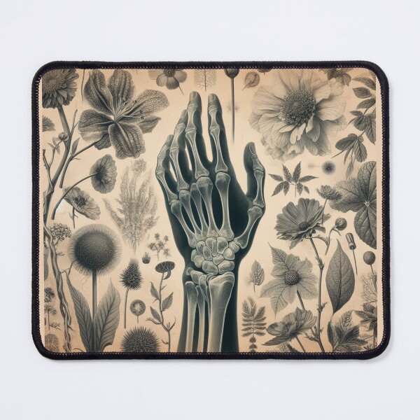 Item preview, Hand among flowers gift for the botanist designed and sold by Pixel-Forge.