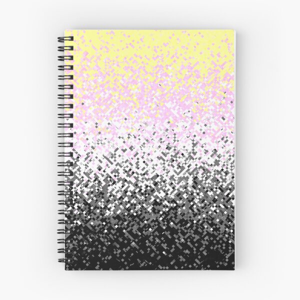 Item preview, Trippy Pixelated Funky Abstract Queerplatonic Pride Flag designed and sold by Chaos Queery.