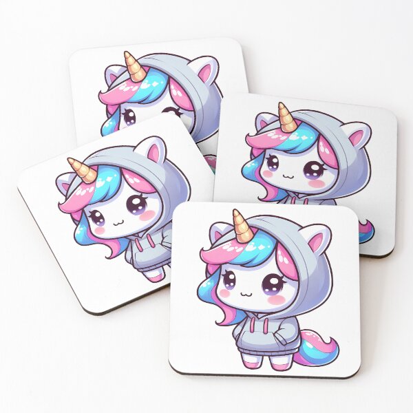Artikelvorschau, kawaii unicorn entworfen und verkauft von ebialonestar.