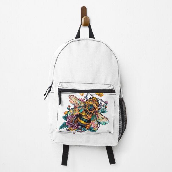 Item preview,  Bee in bright colors flowers. designed and sold by Svetlanhcik.