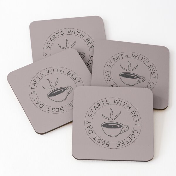 Item preview,  best day starts with best coffee designed and sold by Kurpiel.