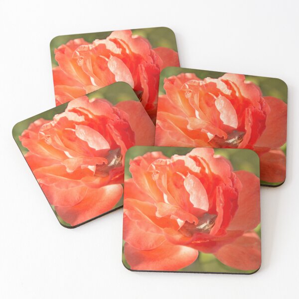 Item preview, Frog in the red rose designed and sold by Zina Stromberg.