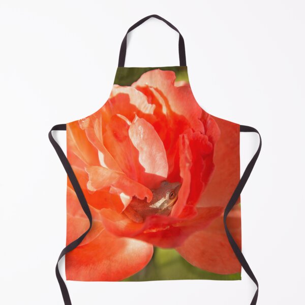 Item preview, Frog in the red rose designed and sold by Zina Stromberg.
