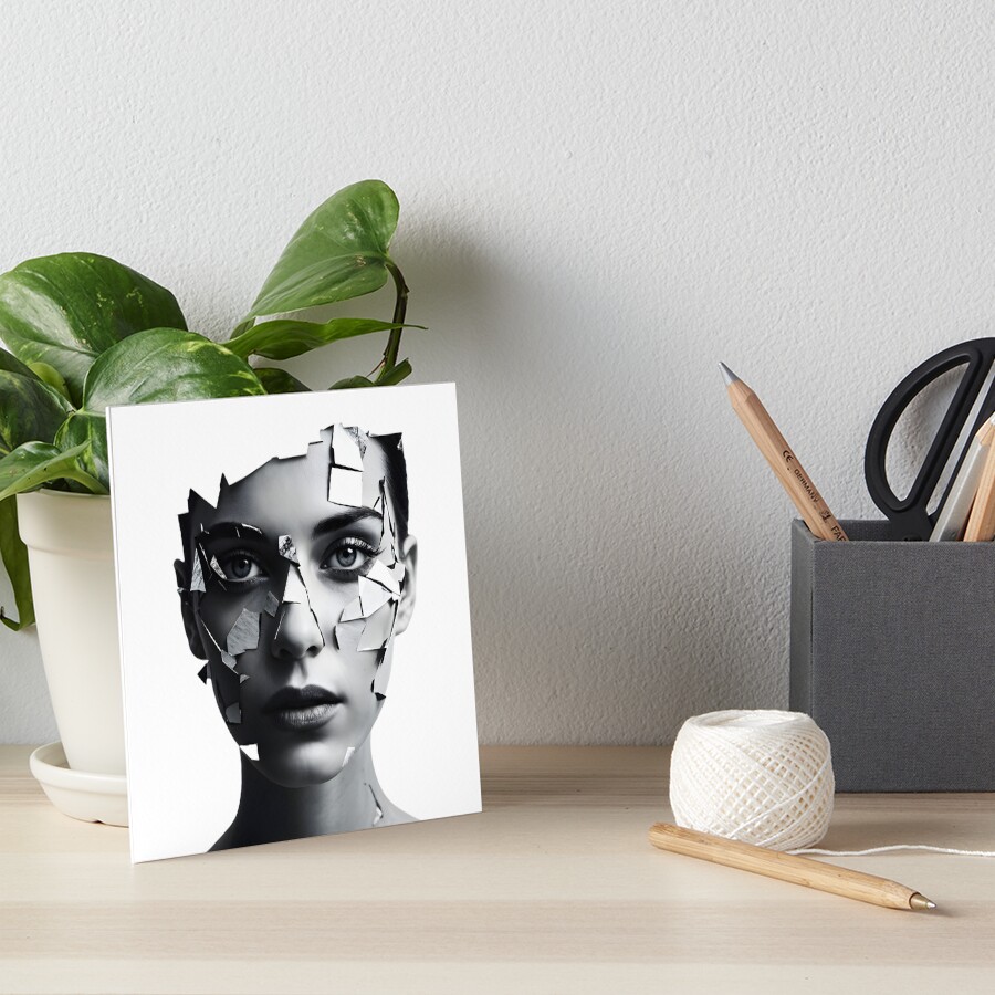 Item preview, Art Board Print designed and sold by Crafted-AI.