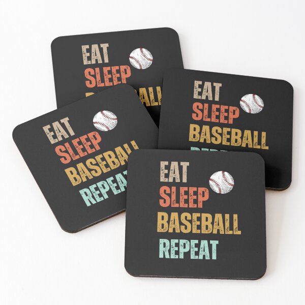 Item preview, Grunge Textured Eat, Sleep, Baseball, Repeat designed and sold by AlienOccupation.