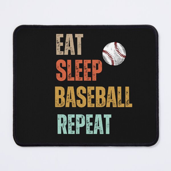 Item preview, Grunge Textured Eat, Sleep, Baseball, Repeat designed and sold by AlienOccupation.