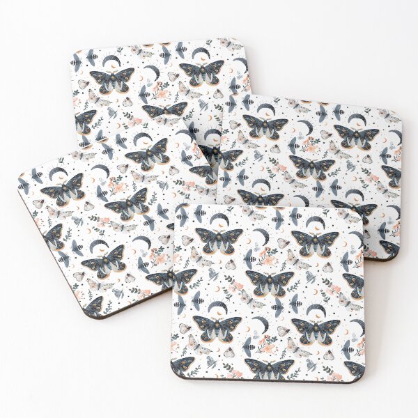 Item preview, Whimsical Butterflies and Moons designed and sold by JenArtish.