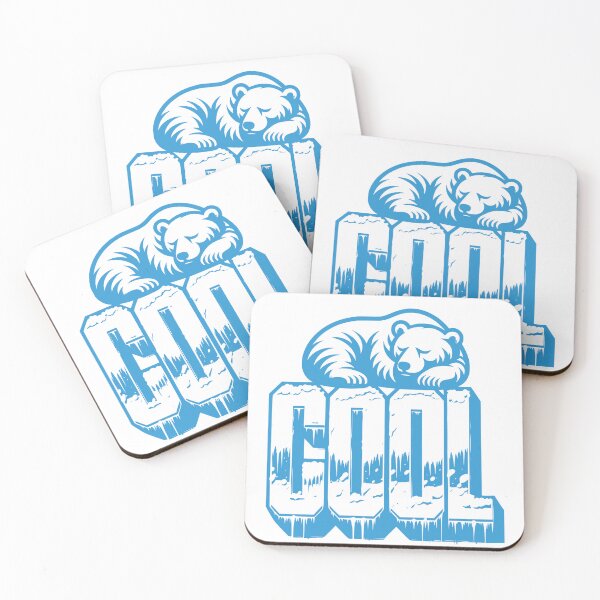 Item preview, The word "Cool" with polar bear designed and sold by GabbyKI261.