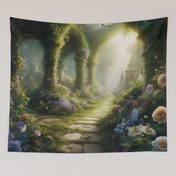 Item preview, Fantasy Garden - Secret Garden - Garden Landscape - Dreamy Landscape - Garden designed and sold by stylishdzign.
