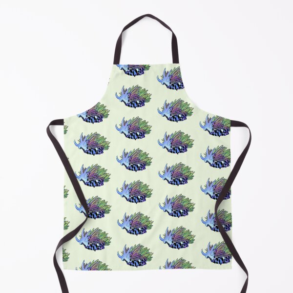 Item preview, Electric Pastel Purple and Green Red-gilled Sea Slug designed and sold by ArtbyDLP.