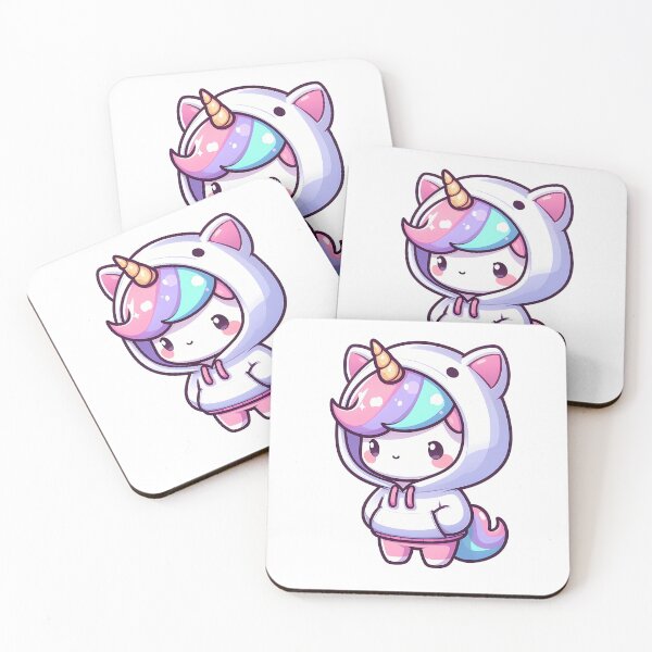 Artikelvorschau, kawaii unicorn entworfen und verkauft von ebialonestar.