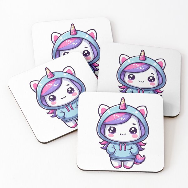 Artikelvorschau, kawaii unicorn entworfen und verkauft von ebialonestar.