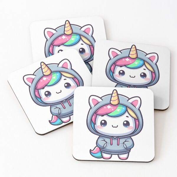 Artikelvorschau, kawaii unicorn entworfen und verkauft von ebialonestar.
