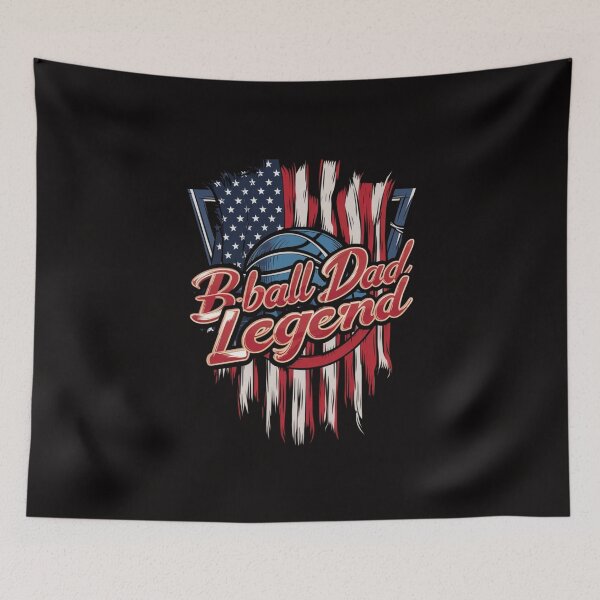Item preview, B-Ball Dad Legend designed and sold by HOMEDESIGNPRINT.