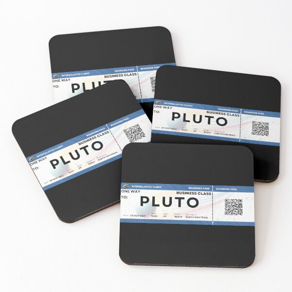 Item preview, Pluto space ticket designed and sold by Trishirt.